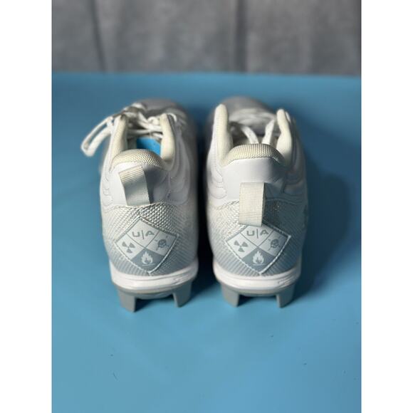 Under Armour Spotlight Fran RM 2.0 Football Cleats Men\'s 10.5 White 3025083-100 main image 4